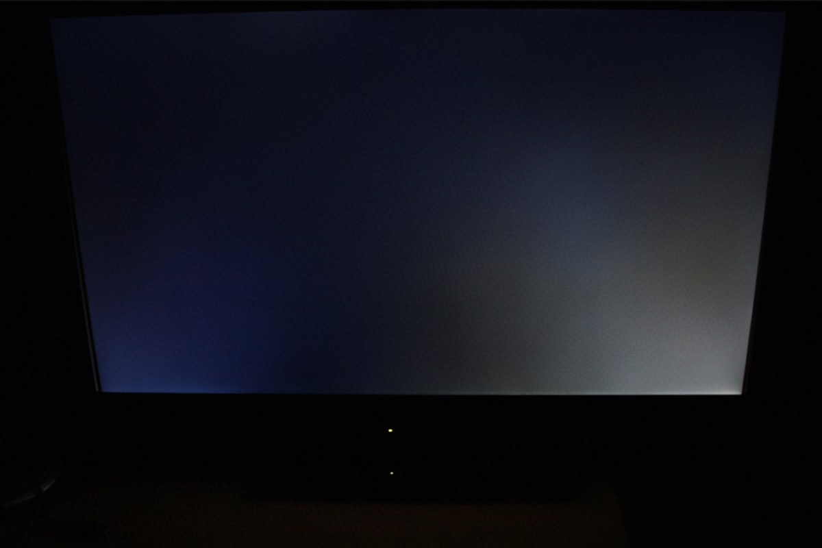 LCD漏光现象 一张图片